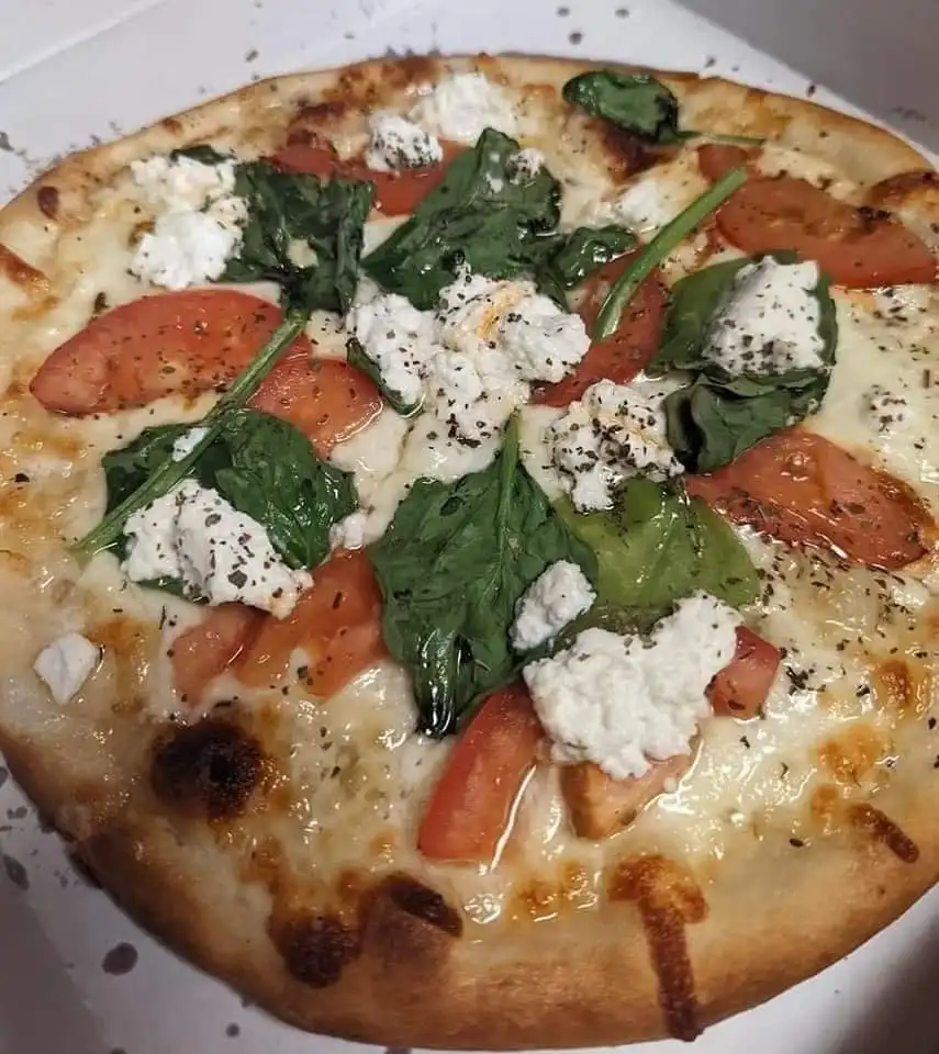 The Greek Pizza.