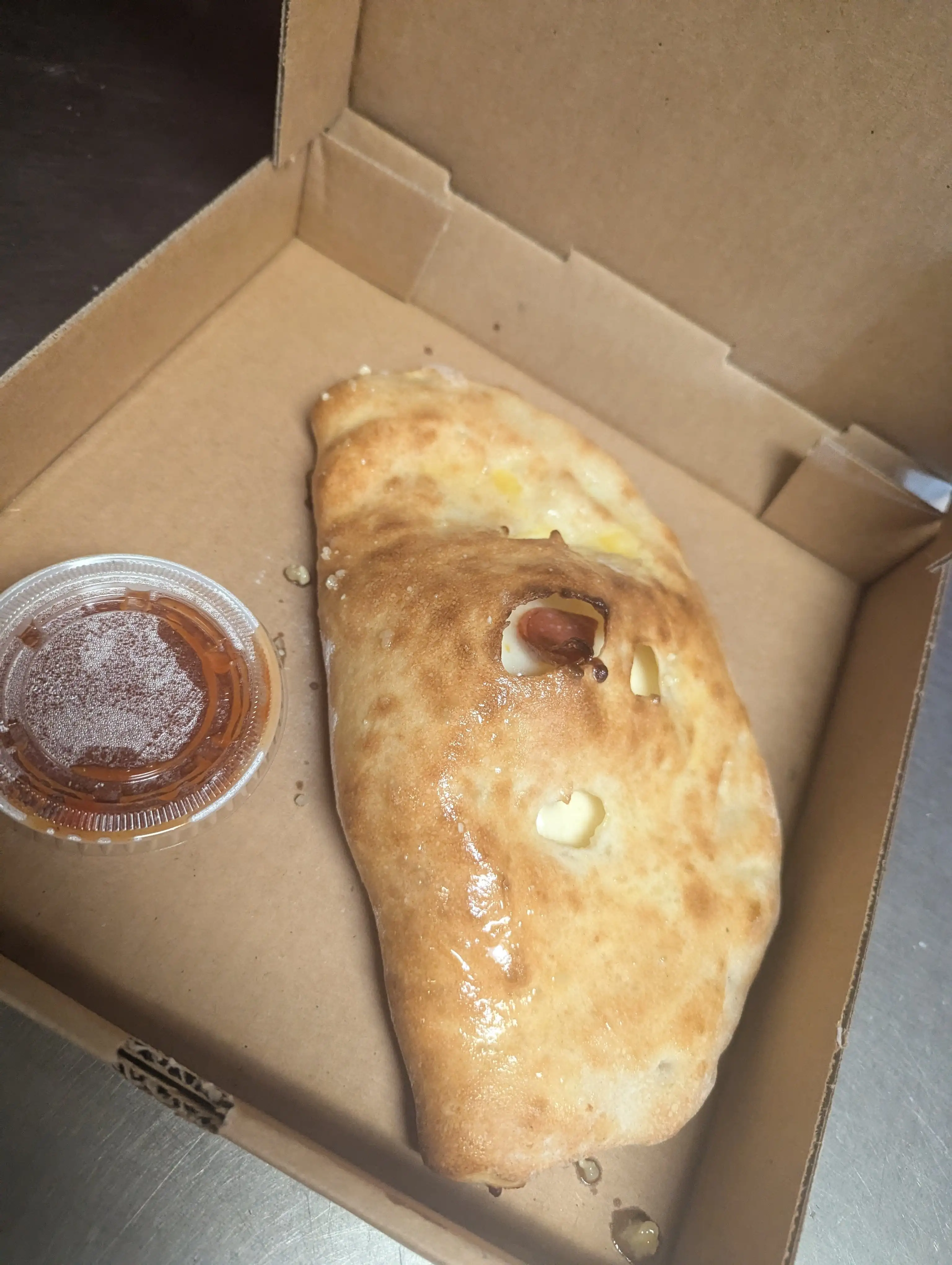 Pepperoni Calzone.