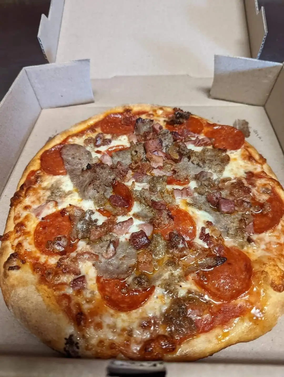 Meat Pizza.