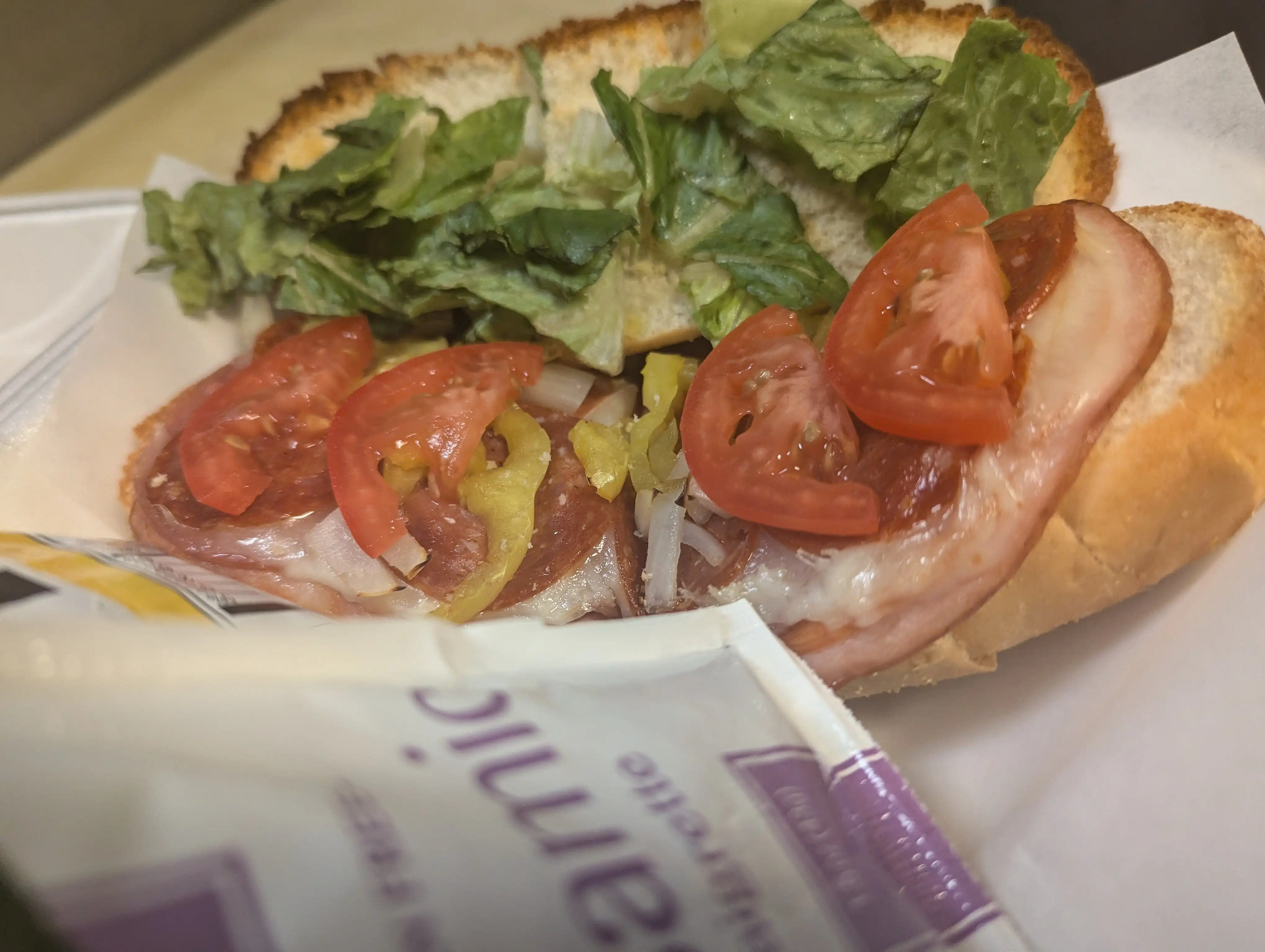 5 in 1 Special Italian Hot Sub.