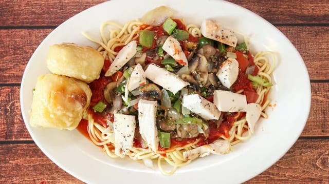 Chicken Cacciatore.