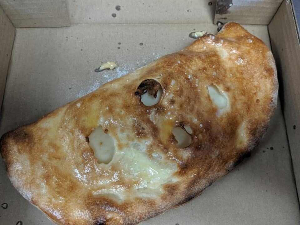 Sausage Calzone.