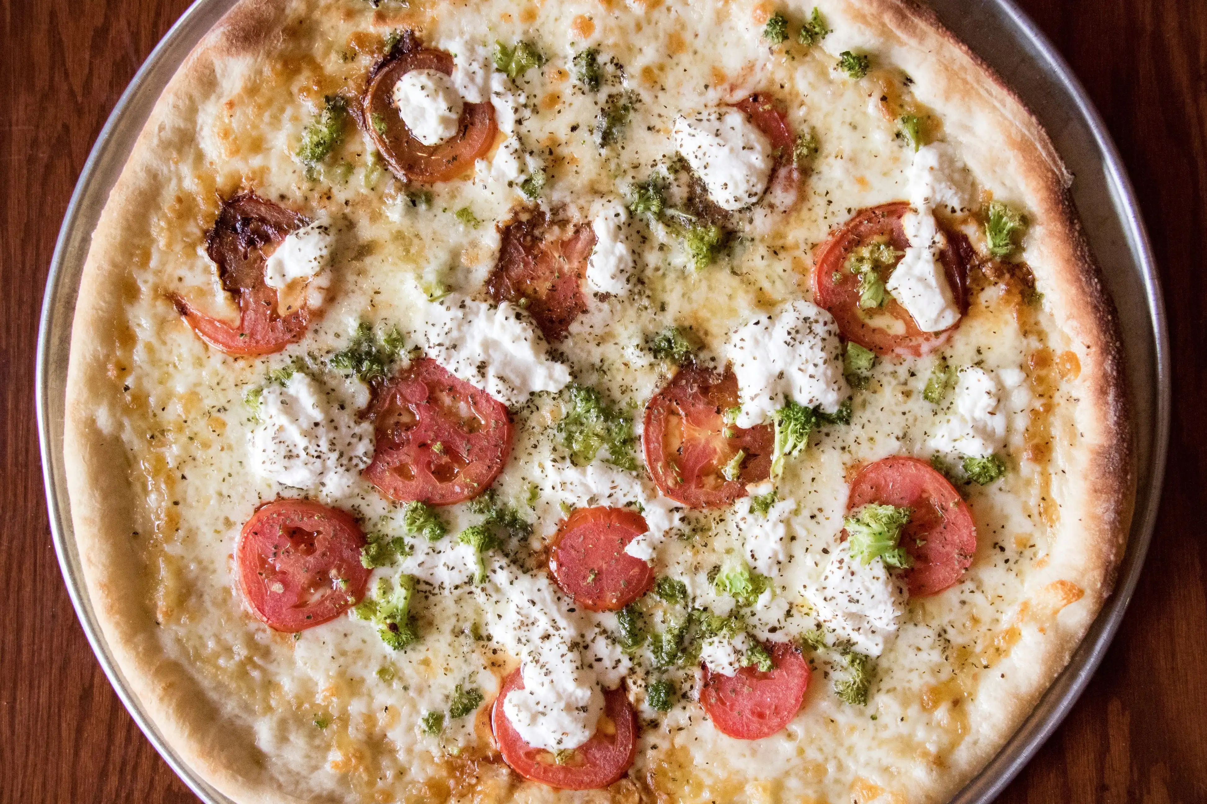 White Dream Pizza.