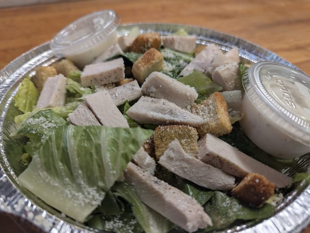 Classic Caesar Salad.