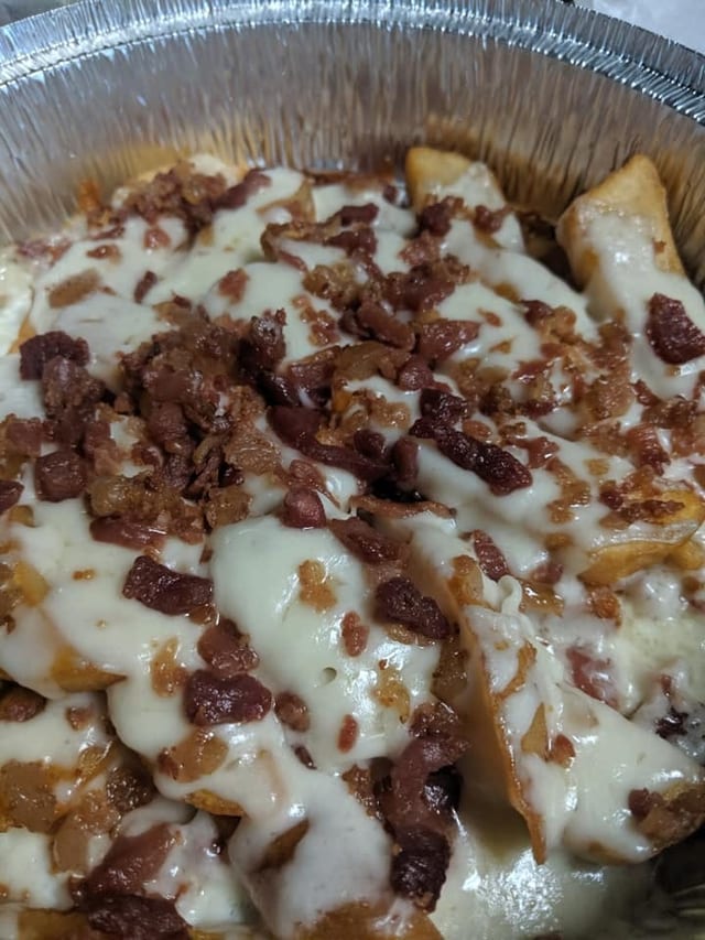 Bacon Cheese Fries.